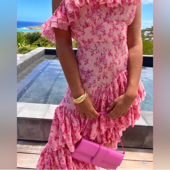 NWT LoveShackFancy Floral Winslow Maxi Dress in Autumn Rose Size 4 - Picture 11 of 16